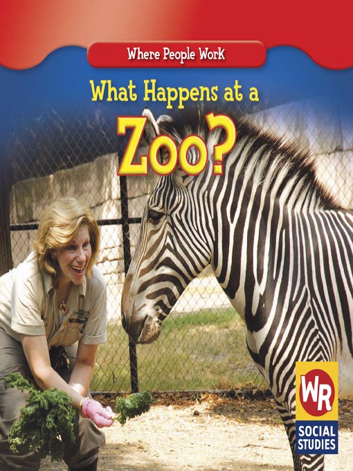 Cover image for What Happens at a Zoo?